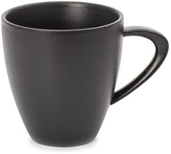 Кружка Domenik Rock Black 360мл черный, фарфор