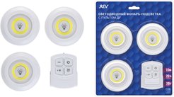 Фонарь-подсветка Pushlight с пультом д/у REV MySmart COB 3 Вт