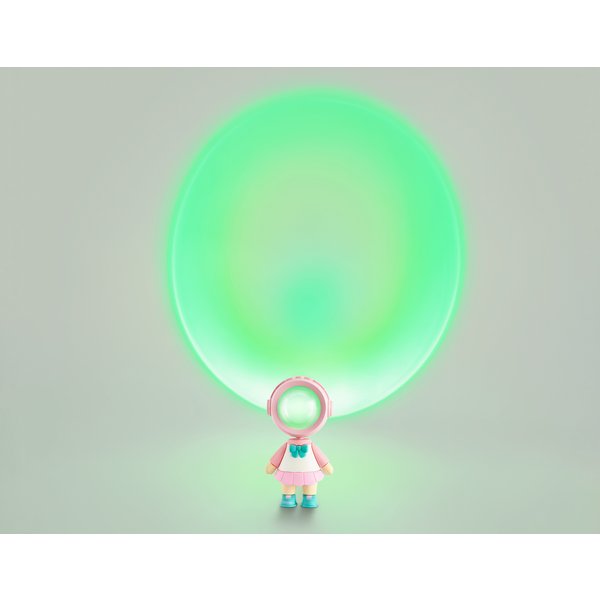 Светильник светодиодный атмосферный Ambrella light DE8244 PI 3W розовый RGB