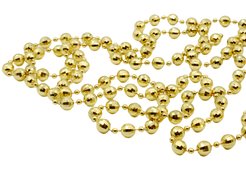 Бусы новогодние 270х1,1см золото SYZLA-222105