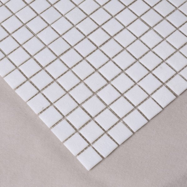Мозаика Tessare 32,7х32,7х0,4см стекломасса белый шт(LS04)