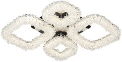 Люстра Орион 88Wх2 W LED металл хрусталь хром 595х110мм