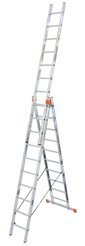 Лестница трёхсекционная Krause 129680 TRIBILO 3х10