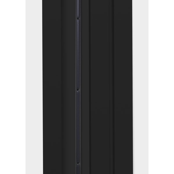 Рейка МДФ интерьерная 2700х16х35 черная