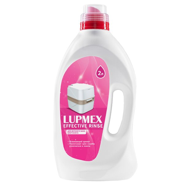 Жидкость туалетная LUPMEX Effective Rinse для верхнего бака 2л