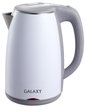 Чайник электрический Galaxy GL0307,2000Вт 1,7л,сталь/пластик,белый
