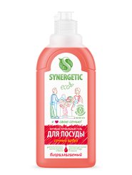 Средство д/мытья посуды антибактериальное Synergetic ЭКО 500мл Арбуз