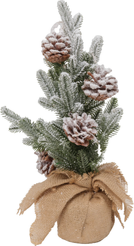 Елка искусственная 40см, с шишками, ПЭ, SYSPS-0925167