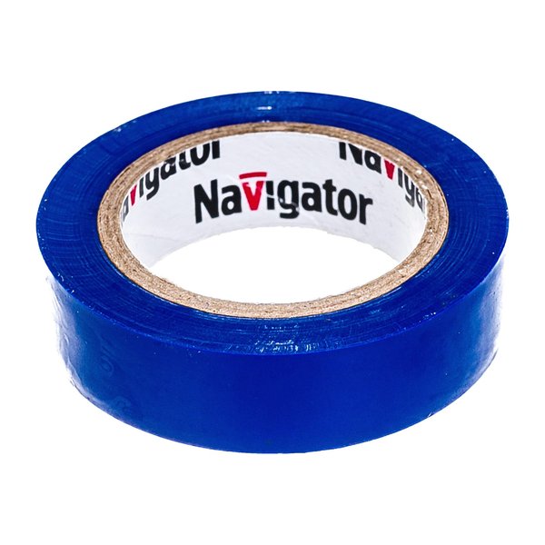 Набор изолент Navigator NIT-B15-10/S 5шт (белая-черная-красная-зеленая-синяя)