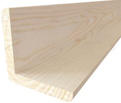 Уголок хвоя экстра плоский 40х40х2400