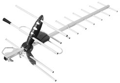 Антенна наружная телевизионная Hyundai H-TAE260 17дБ пассивная серебристый